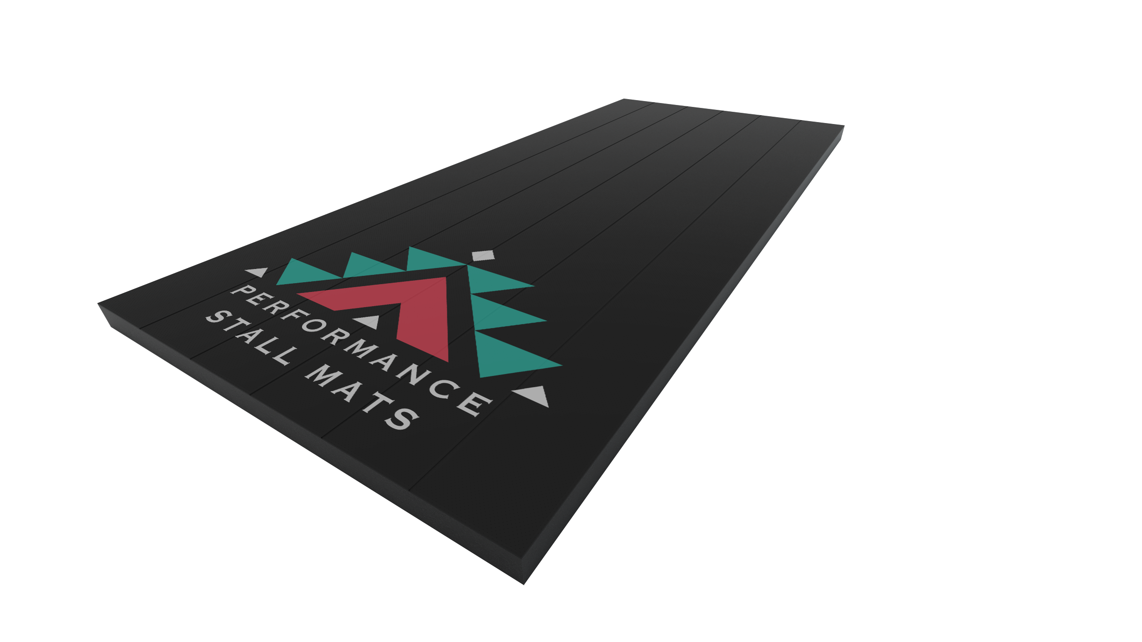 Livestock Fitting Stand Mat 51x23 – Roll-up non-slip mat for grooming and fitting stands