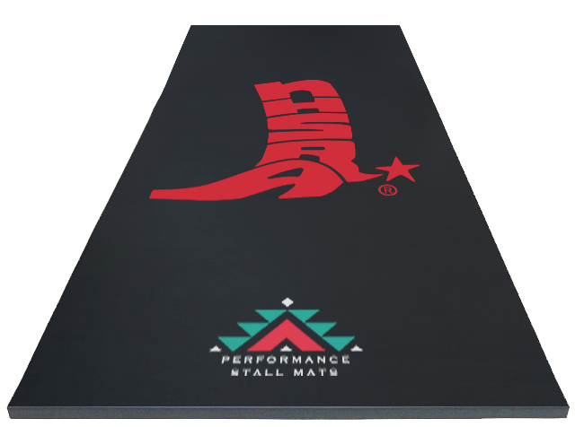 Official NHSRA 5x10 Portable Stall Mat – Lightweight Roll-Up Mat for Horse Stalls, Events, and Trailers