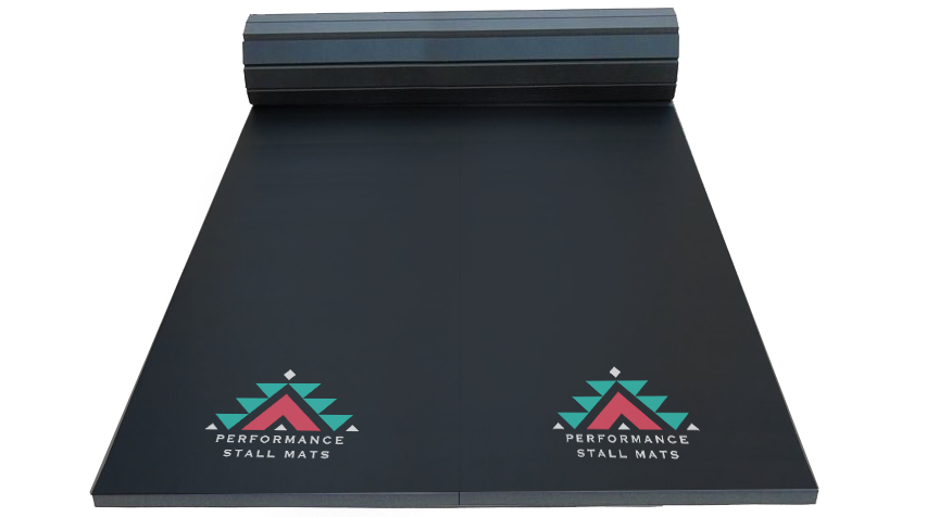 Stall Mat Kit - Black, (2)3x9ft Rolls