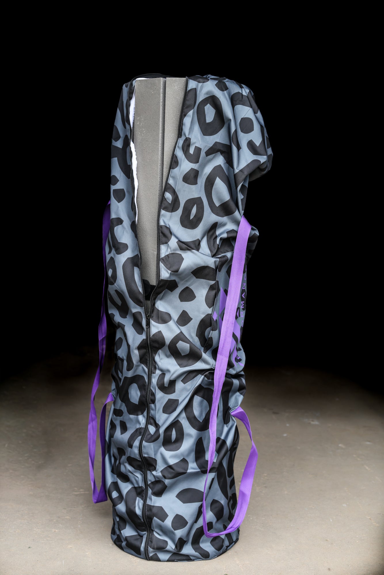 Portable Stall Mat Storage Bag 6x9 Grey Leopard Portable Stall Mat Storage Bag 6x9 Grey Leopard