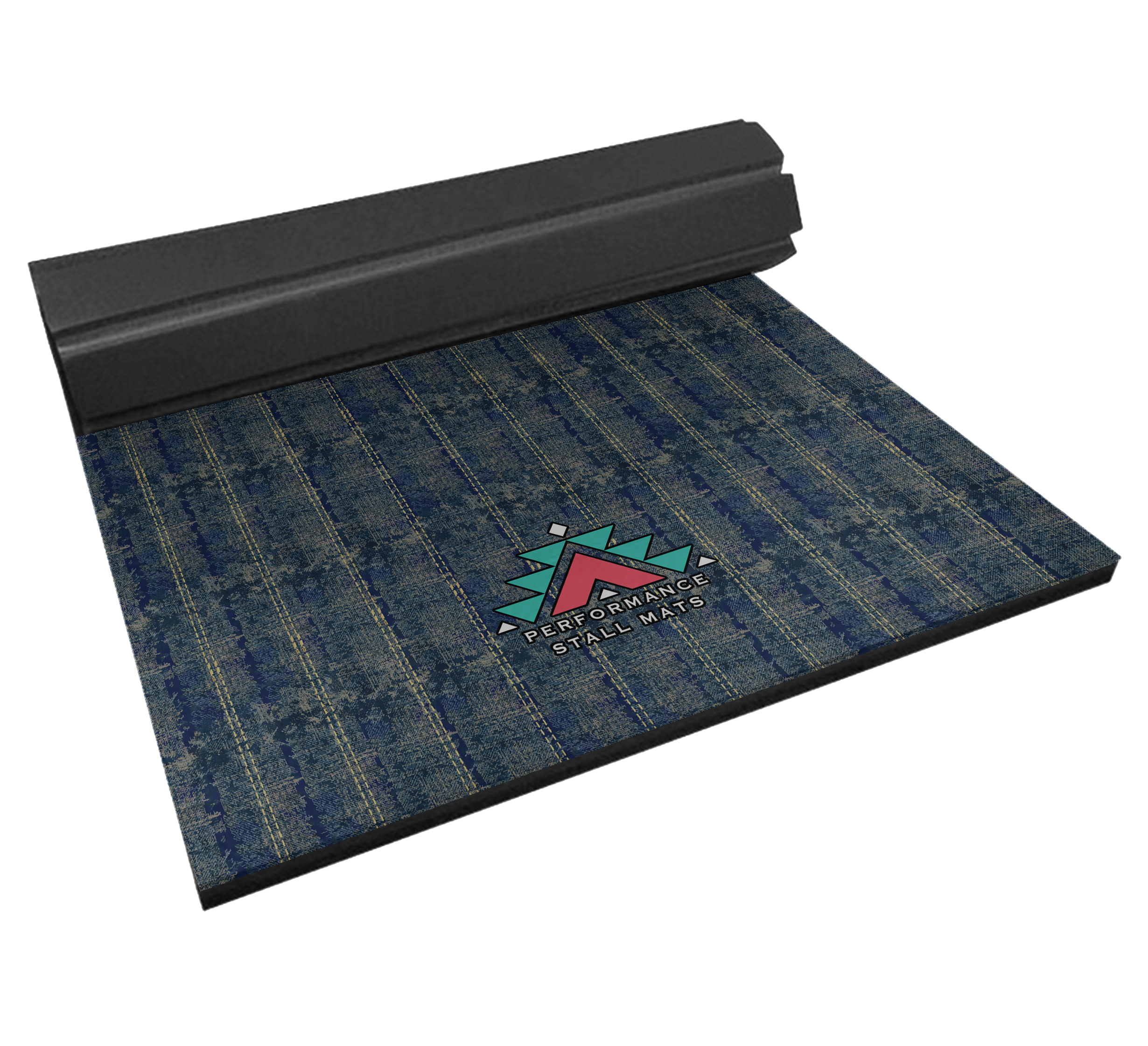 Denim Design 5x10 Portable Stall Mat – Lightweight Roll-Up Mat for Horse Stalls, Events, and Trailers
