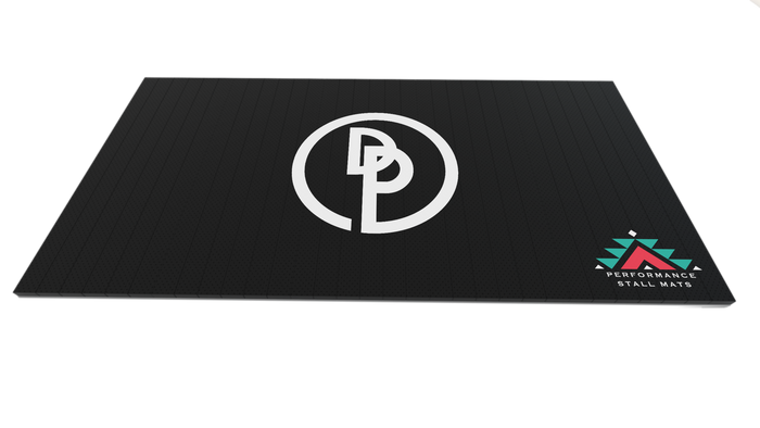 Custom 5x10 Portable Stall Mat Black