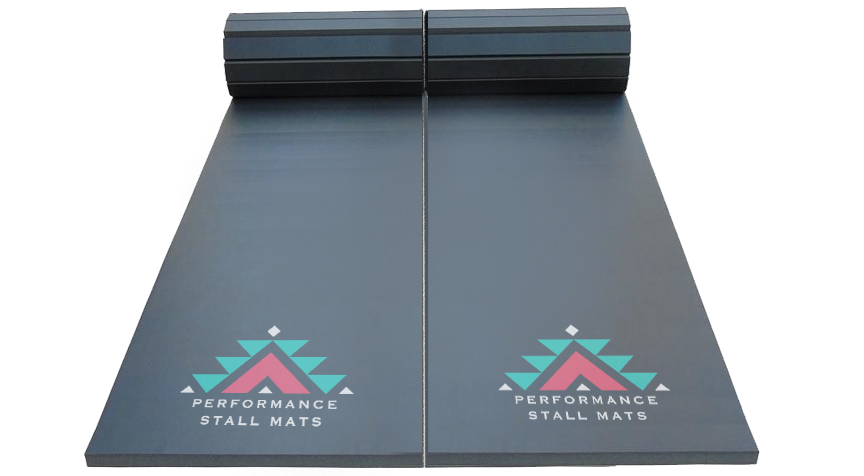 Stall Mat Kit - Grey, (2)3x9ft Rolls